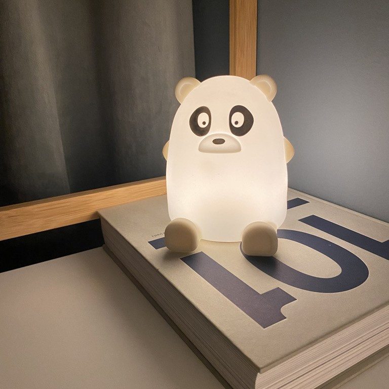 NUUROO szilikon Panda lámpa- szürke - Image 2