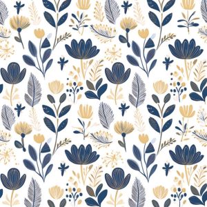 Virág Scandinavian Floral szalvéta 20 db-os 33x33 cm