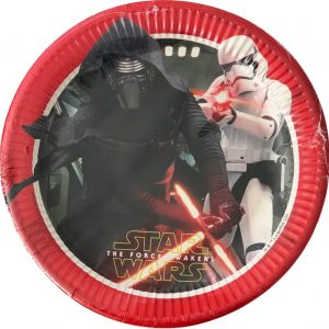 Star Wars Justice papírtányér 8 db-os 23 cm