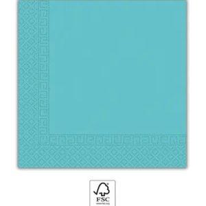 Kék Unicolour Light Blue szalvéta 20 db-os 33x33 cm FSC