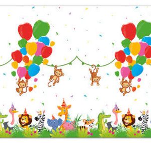 Dzsungel Balloons műanyag asztalterítő 120x180 cm