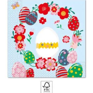 Húsvét Funny szalvéta 20 db-os 33x33 cm FSC