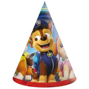 Mancs Őrjárat Rescue Heroes parti kalap, csákó 6 db-os FSC