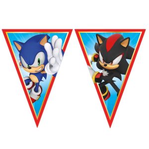 Sonic a sündisznó Sega zászlófüzér FSC 2,3 m
