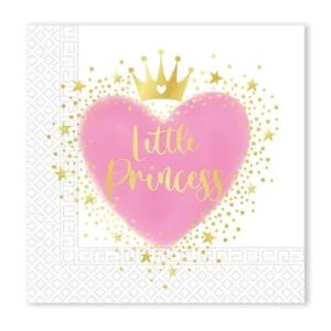 Hercegnők Little Princess szalvéta 20 db-os 33x33 cm FSC
