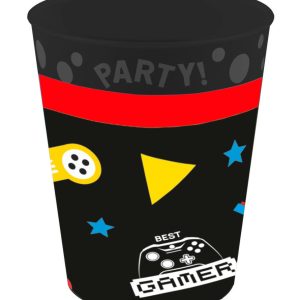 Gaming Party micro prémium műanyag pohár szett 4 db-os 250 ml