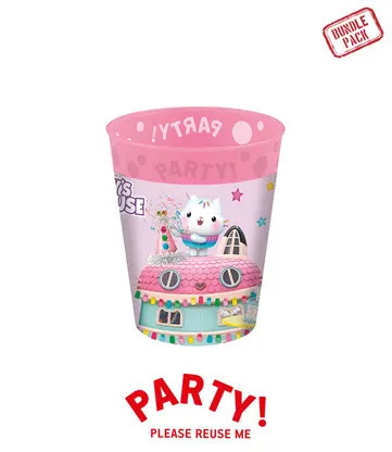 Gabi babaháza Friends micro prémium műanyag pohár szett 4 db-os 250 ml - Image 2
