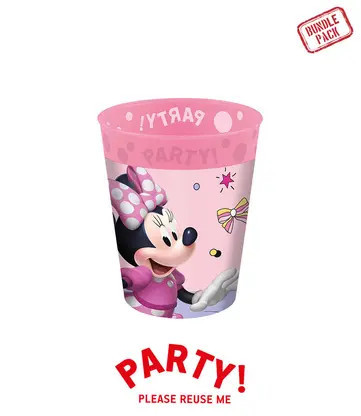 Disney Minnie Junior micro prémium műanyag pohár szett 4 db-os 250 ml - Image 2