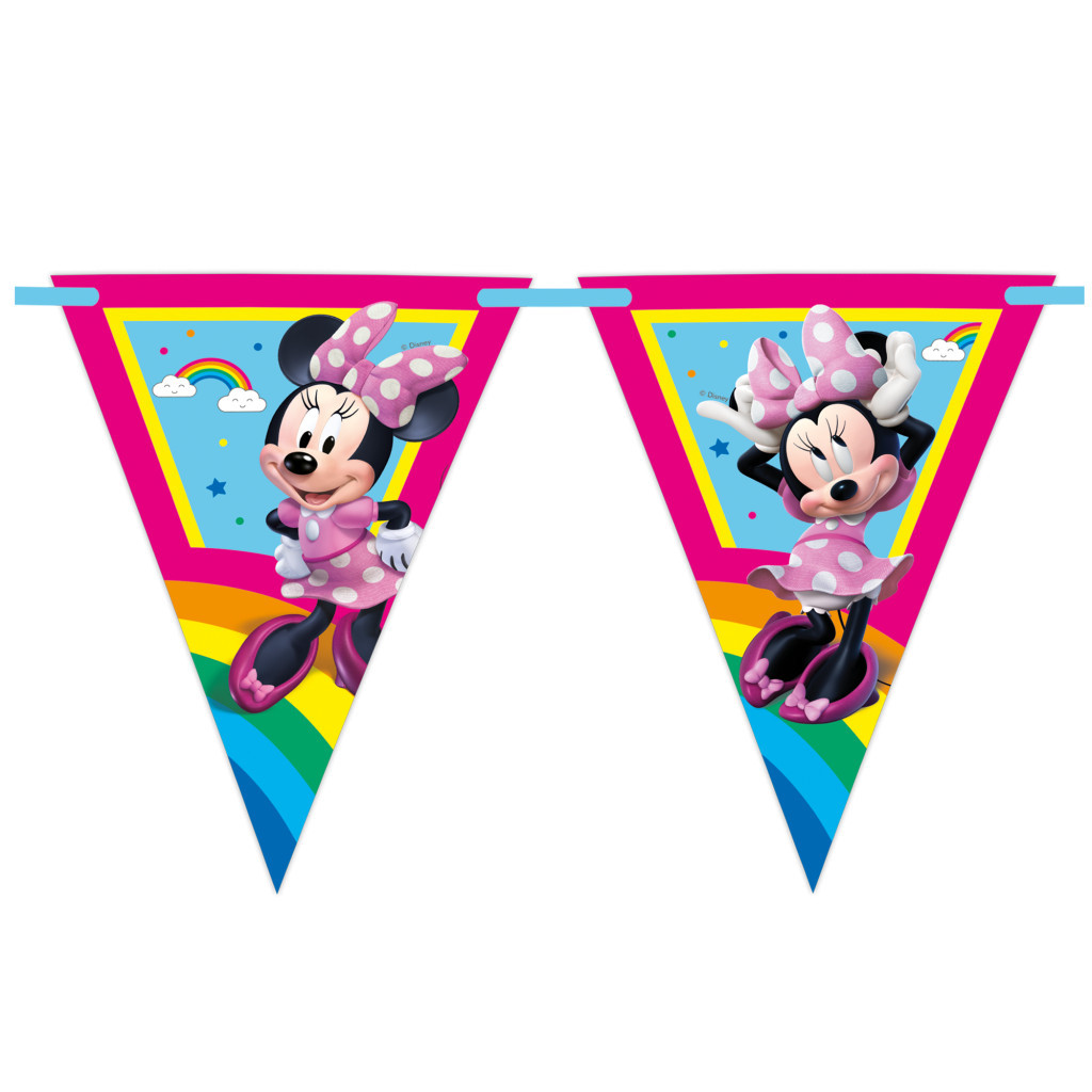 Disney Minnie Makes Me Smile zászlófüzér FSC 2,3 m
