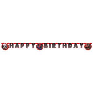 Pókember World of Webs Happy Birthday felirat FSC 2 m