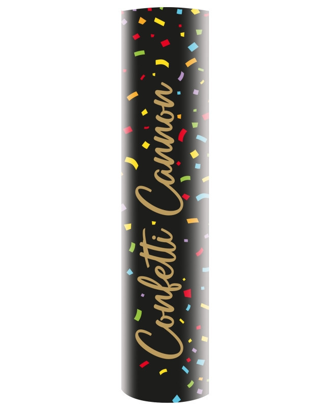 Színes Colorful konfetti kilövő 11 cm 2 db-os