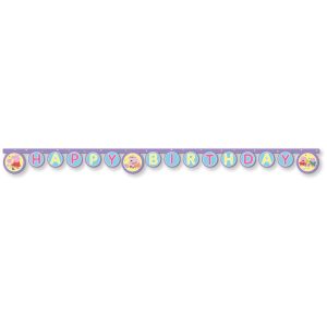 Peppa malac With Love Happy Birthday felirat 200 cm FSC