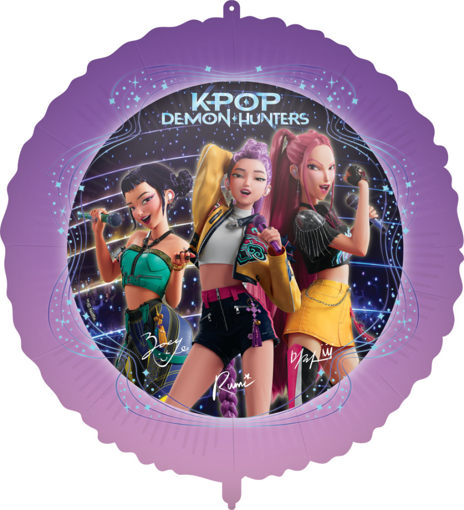 K-pop Démonvadászok Honmoon fólia lufi 46 cm