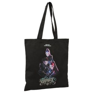 K-pop Démonvadászok Warriors patentos vászon válltáska, bevásárlótáska 42 cm