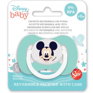 Disney Mickey Hello World megfordítható baba cumi tokkal