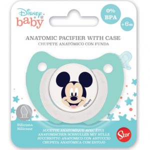Disney Mickey Hello World baba játszó- és altatócumi tokkal