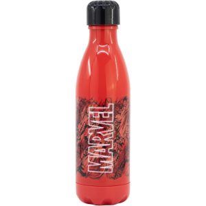 Marvel Red műanyag kulacs csavaros kupakkal 660 ml