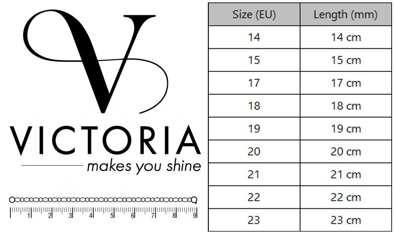 Victoria Rose gold színű színes köves karkötő - Image 2