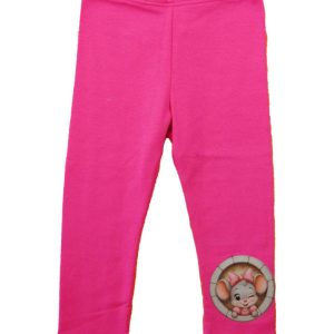 Kislány bolyhos leggings Egérke mintával