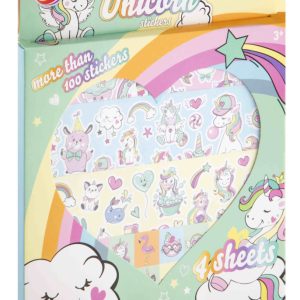 Unikornis Rainbow matrica szett 4 ív