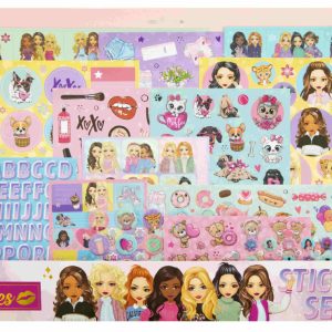 Csajos Besties mega matrica szett 300 db-os