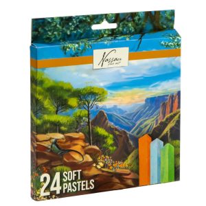 Színes Nassau pasztel kréta szett 24 db-os