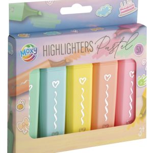 Színes Pastel szövegkiemelő szett 5 db-os