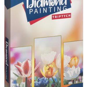 Tulipán Craft 3 részes gyémántszemes kirakó szett