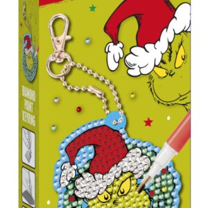 A Grincs Dr Seuss gyémántszemes kulcstartó készítő szett