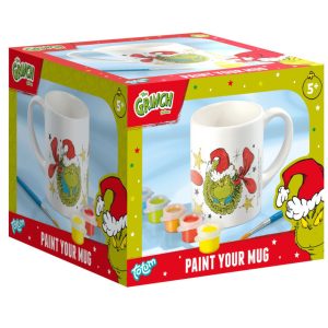 A Grincs Dr Seuss festhető porcelán bögre 235 ml Díszdobozban
