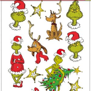 A Grincs Dr Seuss tetkó 13 db-os