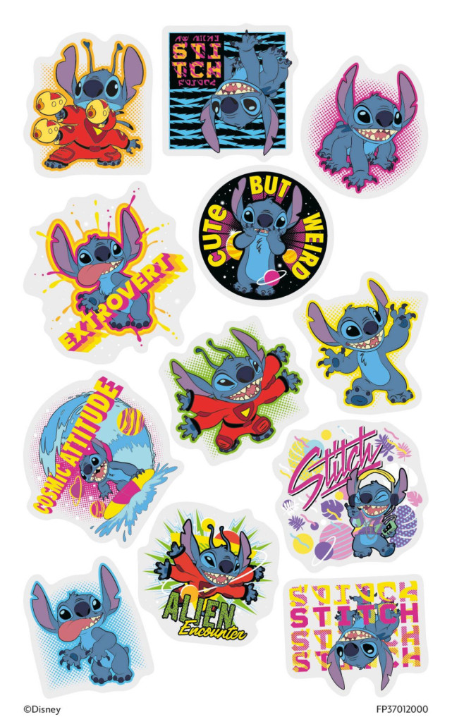 Disney Lilo és Stitch, A csillagkutya Extrovert tetkó 12 db-os - Image 2