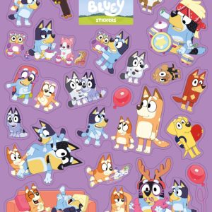 Bluey Play matrica szett
