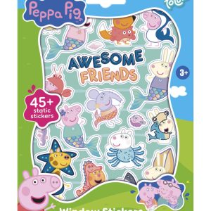 Peppa malac Awesome Friends ablakmatrica szett