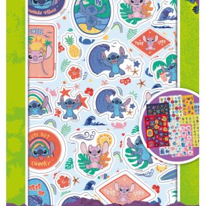 Disney Lilo és Stitch, A csillagkutya Extrovert csillámos matricás album 8 ív