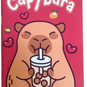 Kapibara Drink B/5 vonalas füzet 40 lapos