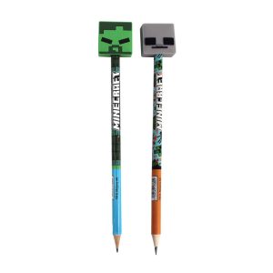 Minecraft Pixel HB grafit ceruza forma radír véggel