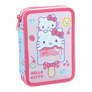 Hello Kitty Cupcake tolltartó töltött 2 emeletes