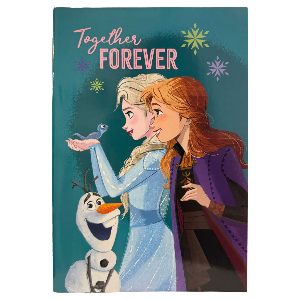 Disney Jégvarázs Together B/5 vonalas füzet 40 lapos
