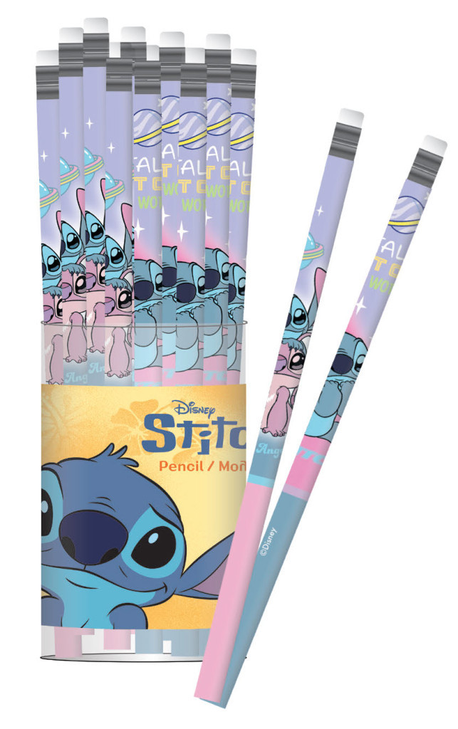 Disney Lilo és Stitch, A csillagkutya This World HB grafit ceruza radír véggel - Image 2