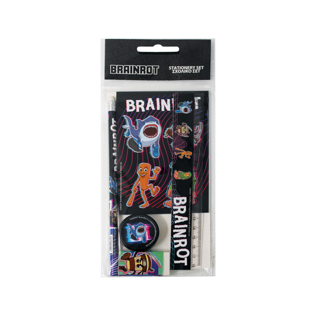 Brainrot Vibes írószer szett 5 db-os