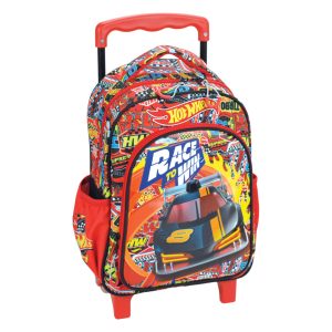 Hot Wheels Race to Win gurulós ovis hátizsák, táska 30 cm