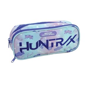 K-pop Démonvadászok Purple 2 rekeszes tolltartó 26 cm