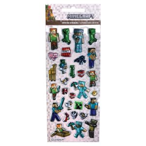 Minecraft Creepers Need Hugs bubble matrica