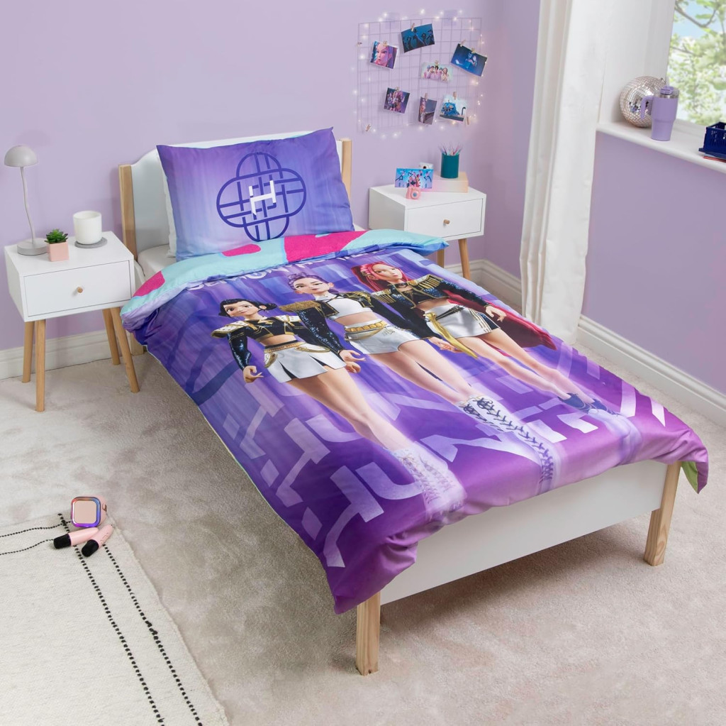 K-pop Démonvadászok Battle ágyneműhuzat 140×200cm, 70x90 cm microfibre - Image 2