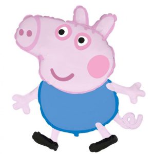Peppa malac Blue fólia lufi 36 cm (WP)