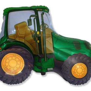 Traktor Green fólia lufi 36 cm (WP)