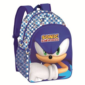 Sonic a sündisznó Modern iskolatáska, táska 40 cm