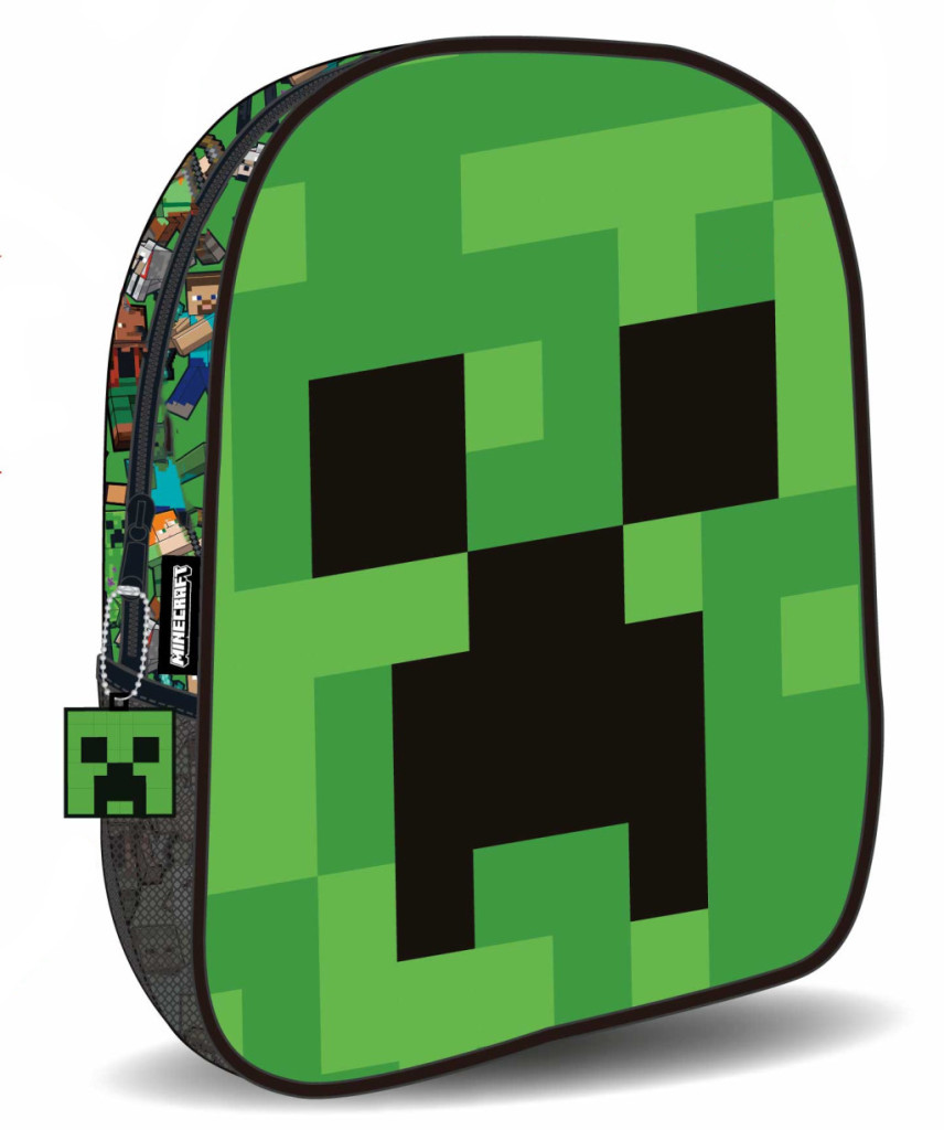Minecraft Face hátizsák, táska 30 cm