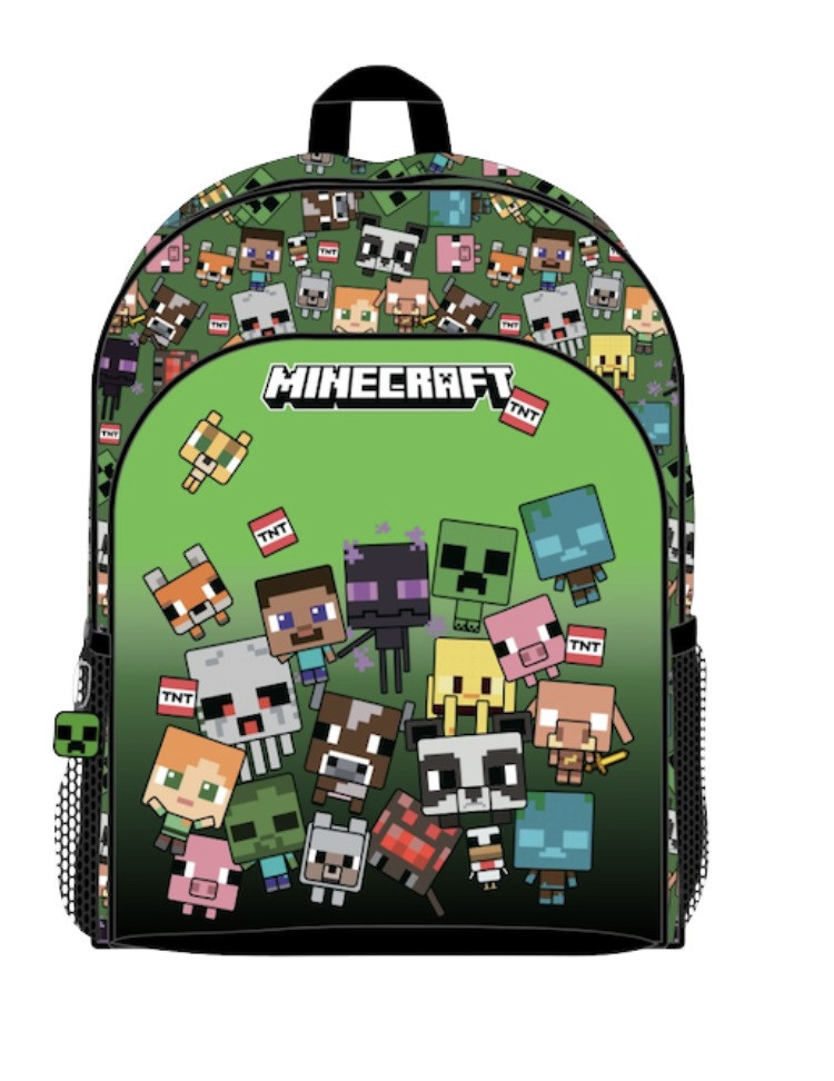 Minecraft Lot of Characters iskolatáska, táska 40 cm - Image 2